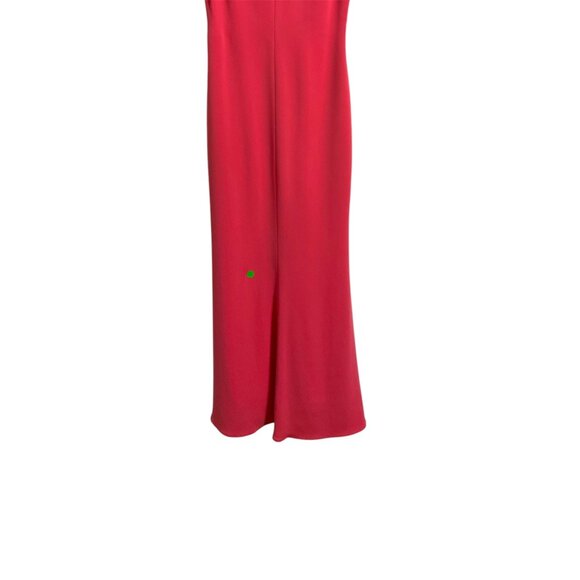 *LAUREN RALPH LAUREN Gown Sleeveless Keyhole Neckline Back Cutouts Maxi Dress 2 - Picture 5 of 14